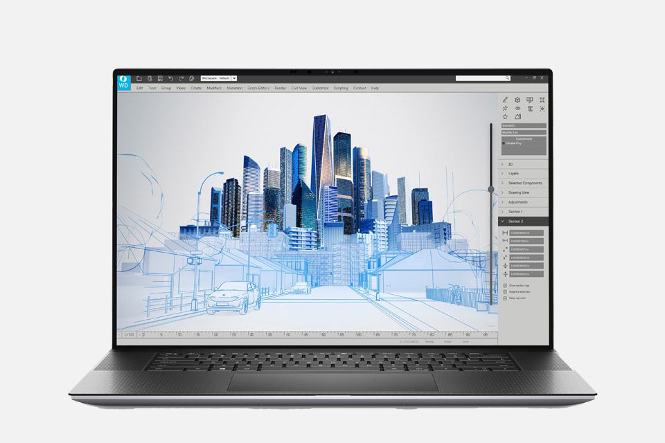 Màn hình Dell Precision 17 5760 cho trải nghiệm chân thực