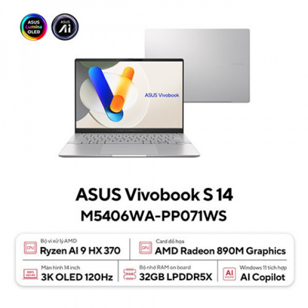ASUS Vivobook S 14 OLED M5406WA-PP071WS